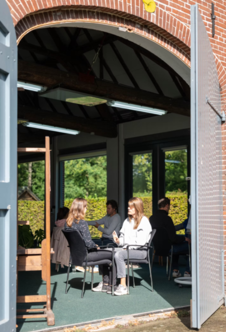 Group in conversation
