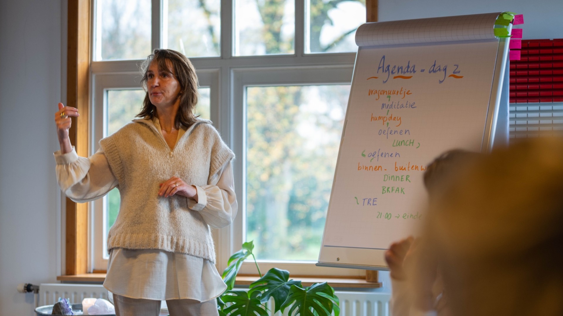 Working the agenda during a session